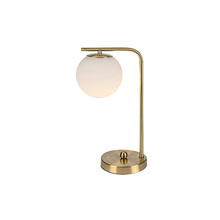 Lampa Stołowa Biurkowa Nocna Dekoracyjna E27 Złoty Nowoczesny Kiara Rabalux