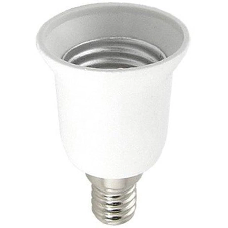 Redukcja gwintu LED przejściówka adapter E14 na E27