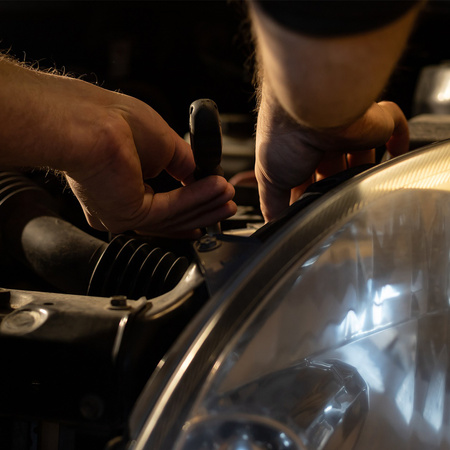 Naświetlacz halogen LED na statywie 2x100W 7000 lm 4000K Ecolight