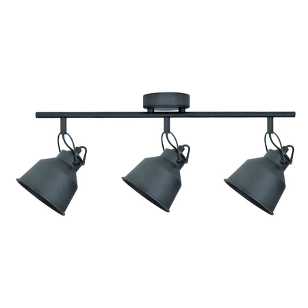 Oprawa ścienna KINKIET Spot Niko 3xE14 GOLDLUX (Polux) CZARNY