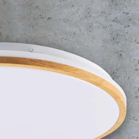Plafon LED Lampa Sufitowa Natynkowa WOODY 15W 4000K 30cm