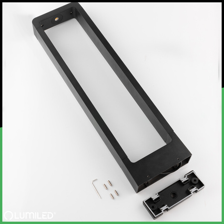 Lampa Ogrodowa Słupek Zewnętrzny Stojący LED 10W ERICA 60cm LUMILED