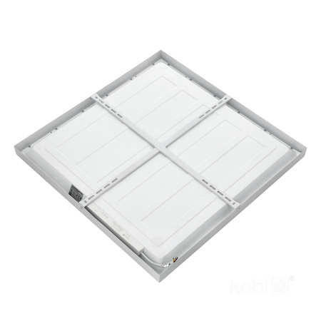 Panel LED Natynkowy 36W 4320lm 4000K 120° Neutralny Kaseton Biały 60x60cm Brisbane Kobi