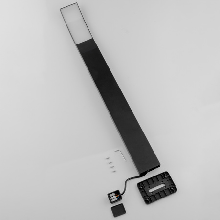 Lampa Ogrodowa Słupek Zewnętrzny Stojący 11W LED 4000K ANVES 80cm LUMILED