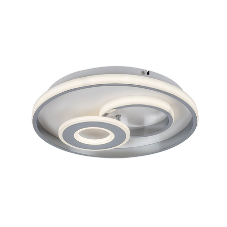 Plafon LED Lampa Sufitowa Oprawa Ścienna Natynkowa 40W 2000lm 4000K Chrom Nowoczesny Celinda Rabalux