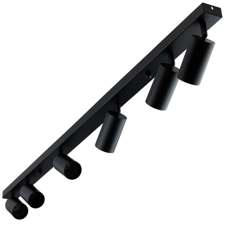 Lampa Sufitowa Plafon SPOT TUBA Reflektor Oprawa Halogenowa Skośna 6x GU10 TABULA LUMILED