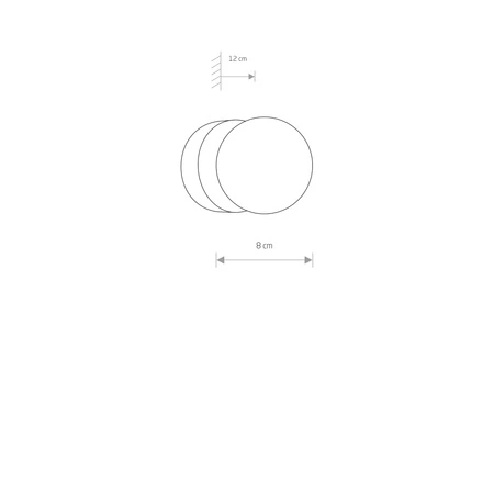 Kinkiet Ścienny Lampa Natynkowa G9 Chrom Wodoodporna Łazienkowa IP44 Nowoczesna BRAZOS 6948 Nowodvorski
