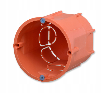 Puszka Instalacyjna Podtynkowa Głęboka z Wkrętami PK60 PAWBOL