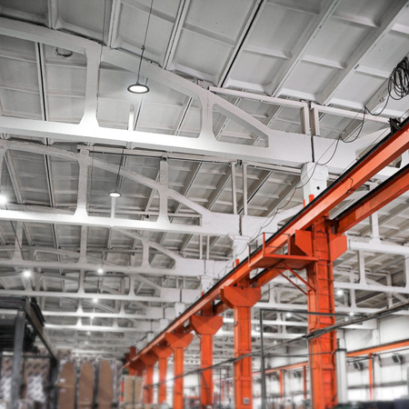 Lampa LED Oprawa Przemysłowa High Bay 150W 25000lm 5000K Neutralna 90° Czarna Wisząca IP65 Videx