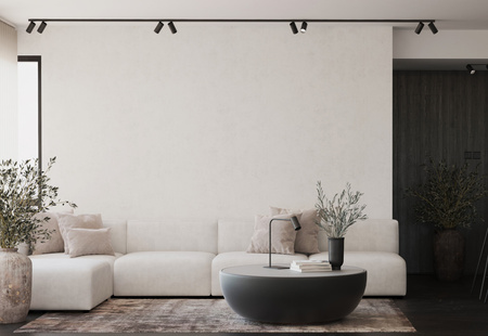 Lampa Stołowa Biurkowa Nocna GU10 Czarna Nowoczesna MONO 7706 Nowodvorski