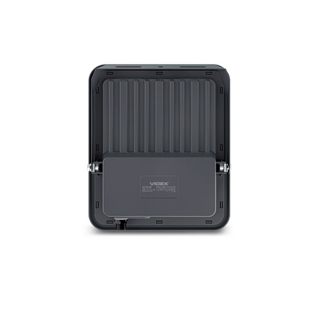 Naświetlacz Solarny Lampa LED z Pilotem 6W 500lm 5000K Neutralna 90° 3.7V IP65 IK07 Natynkowy Szary VIDEX