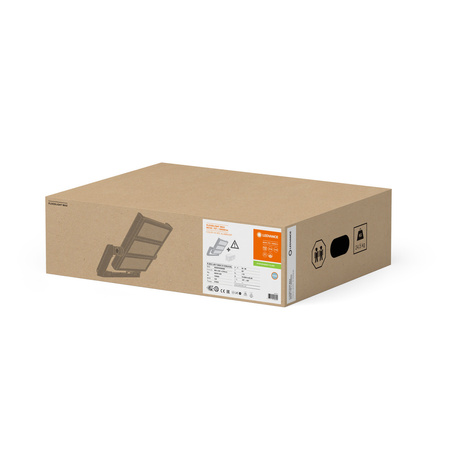 Naświetlacz LED Reflektor Zewnętrzny Lampa Ściemnialny 900W 120000lm 5700K IP66 Szary Floodlight Ledvance