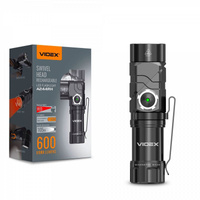 Latarka Czołowa Przenośna 2w1 LED 10W 600lm 7 Trybów Pracy Wodoszczelna IP66 Videx