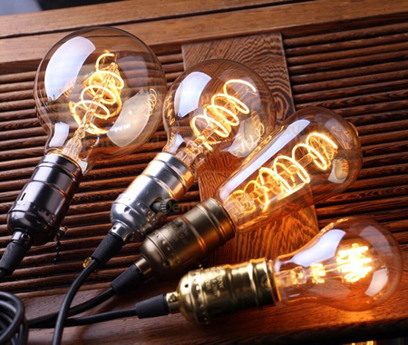 Zestaw 3x Żarówka Dekoracyjna Kulista LED E27 G95 6W = 50W 420lm 2200K Ciepła 360° Filament LUMILED GLOBE Smokey