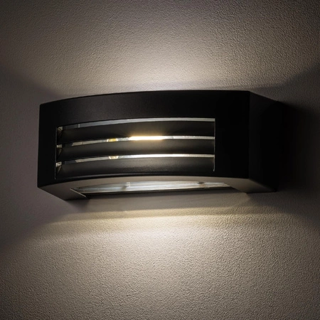 Lampa Ogrodowa Zewnętrzna Kinkiet Elewacyjny Oprawa Natynkowa E27 Grafitowa Wodoodporna IP44 Industrialna ORINOKO 4387 Nowodvorski