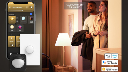 Plafon LED Lampa Sufitowa Natynkowa 22.5W 2500lm IP20 White Ambiance TW Biała 39cm Inteligentna SMART Zigbee Bluetooth Still Philips HUE