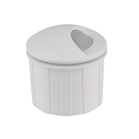 Lampa oprawa schodowa podtynkowa LED ogrodowa biała 3W 20lm 4000K Q1 GOLDLUX (Polux)