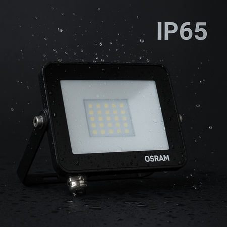 Naświetlacz LED Halogen Zewnętrzny Reflektor 50W 4000K 4500lm IP65 FLOODLIGHT LUX OSRAM