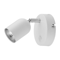 Lampa Ścienna Kinkiet TOP WHITE Spot Reflektor Biało-Srebrna Klasyczna GU10 4411 TK Lighting