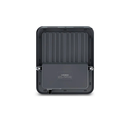 Naświetlacz Solarny Lampa LED z Pilotem 6W 500lm 5000K Neutralna 90° 3.7V IP65 IK07 Natynkowy Szary VIDEX