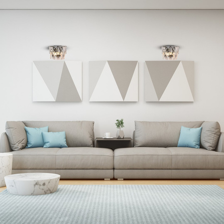 Lampa Ścienna Kinkiet CHELSEA Chrom 2xE14 Milagro