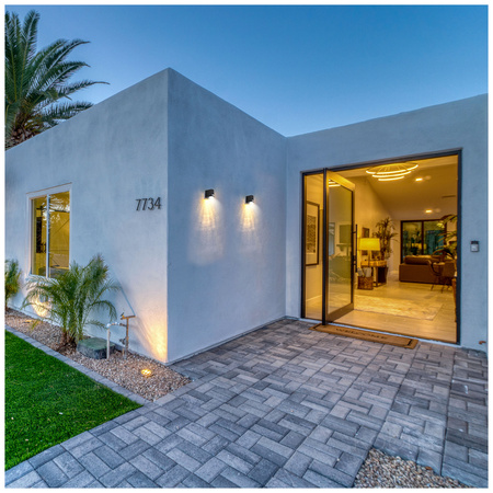 Lampa Ogrodowa Kinkiet Elewacyjny Zewnętrzny GU10 IP44 Szara Quazar Kobi