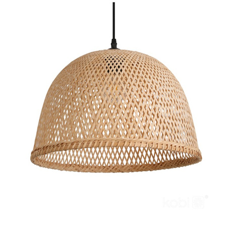 Lampa Sufitowa Wisząca Zwis E27 Naturalna Boho Bosu Kobi