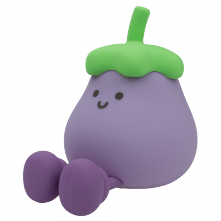 Lampka Nocna Dziecięca LED 2.5W 6500K Zimna Akumulatorowa 1200mAh fioletowy BAKŁAŻAN MARY'S