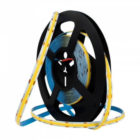 Taśma LED Pasek COB 7W/m 840lm/m 320LED/m 12V 6000K Zimna IP67 Rolka 5m Ecolight