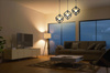 Lampa Wisząca Sufitowa TALUS Geometryczna Zwis Kostka do LED 3x E27 LUMILED