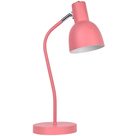 Lampka Biurkowa Regulowana E27 Różowa Mimi Sanico Goldlux