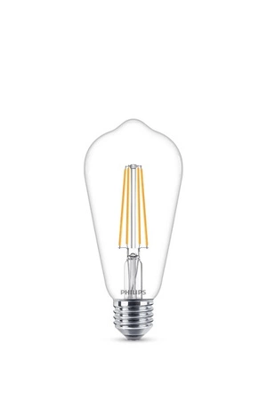 Żarówka LED Edison E27 ST64 4.3W = 40W 470lm 2700K Ciepła Filament PHILIPS