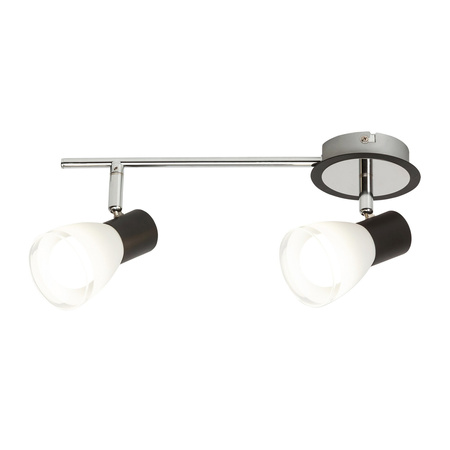 Lampa Sufitowa Punktowa Reflektor Spot 2x E14 Czarny Klasyczny Ati 5977 Rabalux