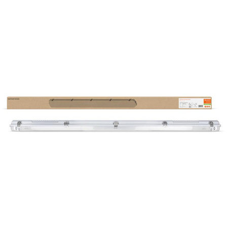 Lampa Oprawa Hermetyczna G13 Natynkowa Szary 128x9.5cm IP65 IK08 Dampproof Ledvance