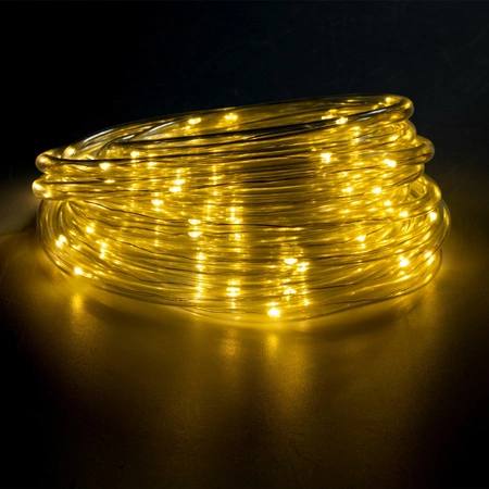 Girlanda Solarna Ogrodowa 100x LED Ozdobna Łańcuch Świetlny 11,9m 3000K