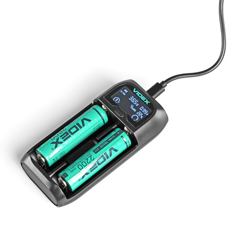 Ładowarka do Baterii Akumulatorów Uniwersalna VCH-UD200 VIDEX