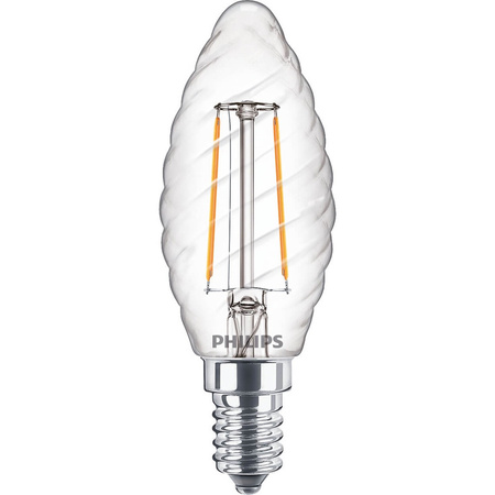 Żarówka LED E14 BW35 2W = 25W 250lm 2700K Ciepła Filament PHILIPS