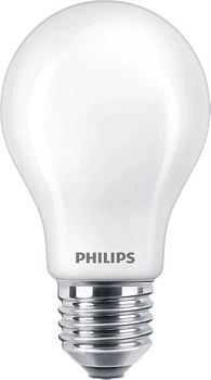 Żarówka LED E27 A60 7.5W = 60W 806lm 2700 Ciepła Filament Mleczna PHILIPS Ściemnialna