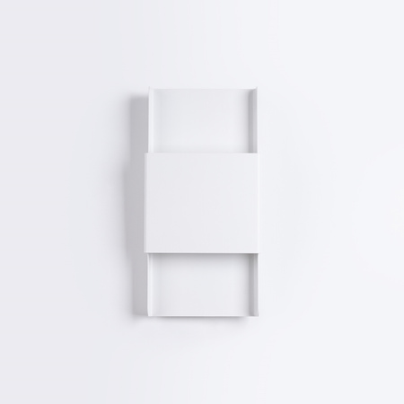 Lampa Ścienna Kinkiet 2x G9 Prostokątna Biała Nowoczesna Durlin Sollux