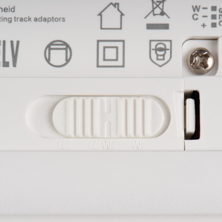 Lampa Szynowa Liniowa LED Regulacją Mocy 38W 5325lm CCT CRI90 1m Czarna LTL Kanlux