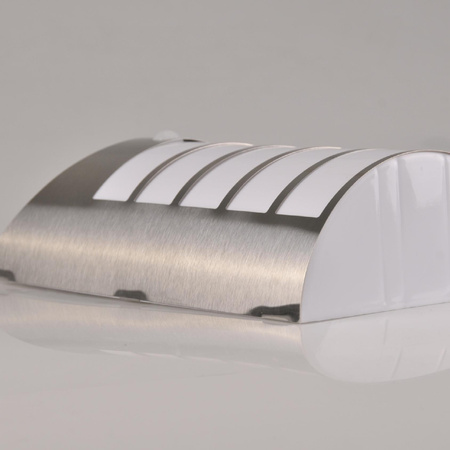 Kinkiet Solarny Lampa Elewacyjna Ogrodowa LED SAFFO 6000K Czujnik Ruchu