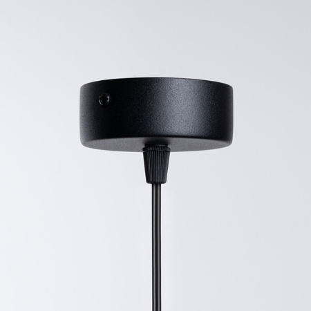 Lampa Sufitowa Wisząca Zwis G9 Kulista Czarna Nowoczesna Hyperion Sollux