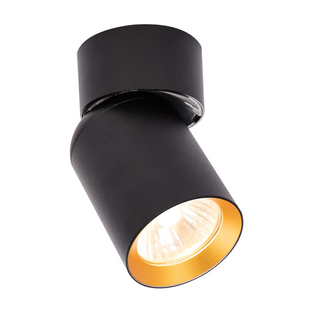 Oprawa Natynkowa Halogenowa Andy 1xGU10 Czarny Złoty Spot Milagro