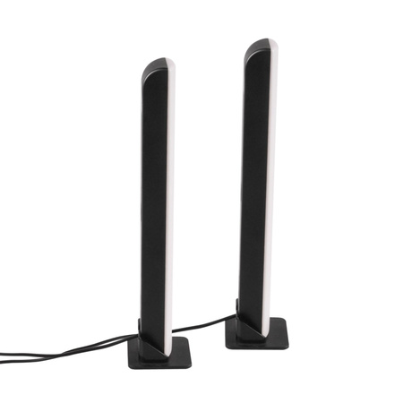 Lampka Biurkowa LED Stołowa 5W 360° Czarna Ściemnialna Gamer Sanico Goldlux