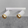 Lampa Listwa Oprawa Sufitowo-Ścienna LED 2 x GU10 ARRAS Biały GOLDLUX (Polux)