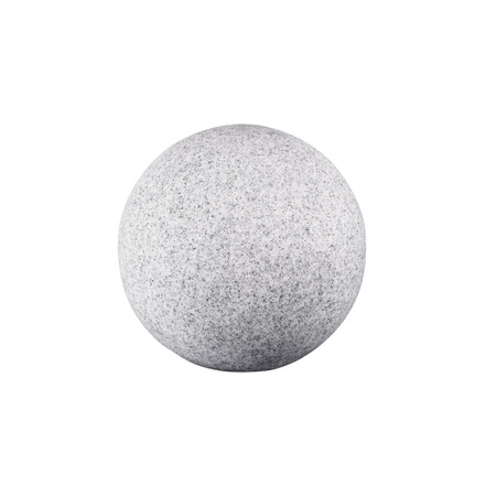 Lampa Ogrodowa Zewnętrzna Kula LED E27 IP65 Gruntowa Szara STONO Kanlux