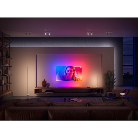Lampa Biurkowa LED Play Tube Liniowa Biała GRADIENT EU/UK 17,4W CCT RGB PHILIPS HUE