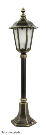 Lampa Ogrodowa Zewnętrzna Stojąca SŁUPEK Retro Midi K 5002/3/M E27 76cm Su-Ma