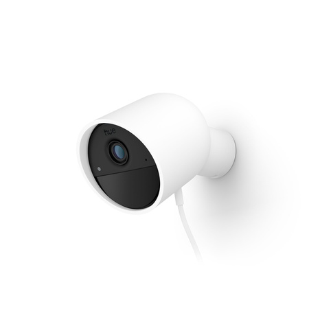 Kamera Przewodowa Zewnętrzna IP 2K QHD 1440p CMOS Biała Zigbee WiFi SMART Security Camera Secure Philips HUE