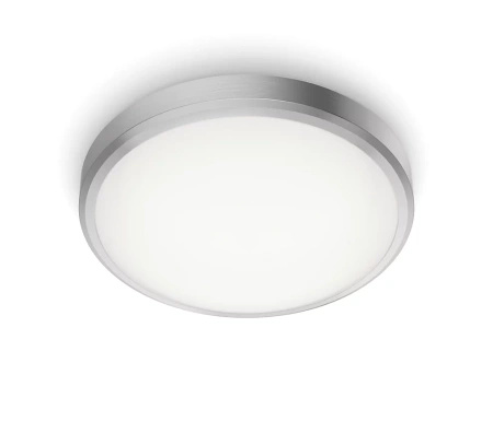 Lampa Sufitowa Plafon Łazienkowy LED 17W 1700lm 4000K IP44 Nikiel Doris Bathroom Philips